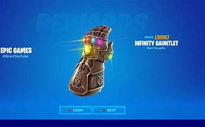 Image result for Thanos Infinity Gauntlet Fortnite