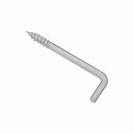 Image result for National Hardware Zinc Plated Silver Steel Square Bend Hook