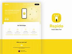Image result for Home Screen of Rapido UI