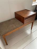 Image result for Telephone Table with Seat