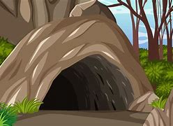 Image result for Cartoon Cave Entrance