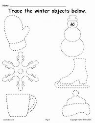 Image result for Preschool Winter Worksheets Printables