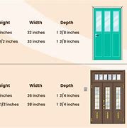 Image result for How Tall Is a Door in Feet