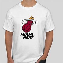 Image result for Miami Heat Basketball Shirt