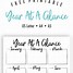Image result for Month at a Glance Bujo