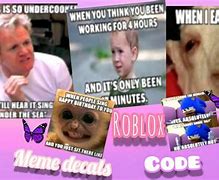 Image result for Decals Roblox Meme