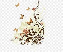 Image result for Butterfly Vine Clip Art