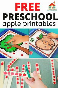 Image result for Apple Theme Preschool Free Printables