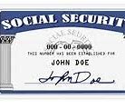 Image result for Restricted Social Security Card