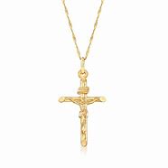 Image result for Italian Cross Gold Necklace