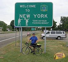 Image result for Funny New York Signs