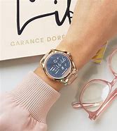 Image result for Smart Watch with Rose Gold Band