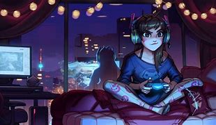 Image result for Chill Anime Girl Sketch