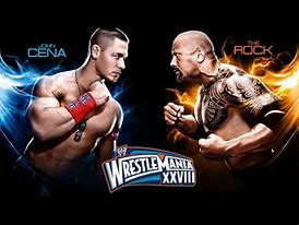 Image result for WWE Wrestlemania Poster John Cena Rock