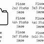 Image result for Camera Stamp with Photo Sizes