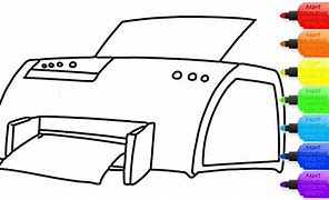 Image result for How to Draw a Printer Cartoon