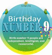 Image result for Birthday Number 9