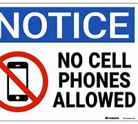 Image result for No Cell Phone Image Free