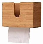 Image result for wood paper towels holders