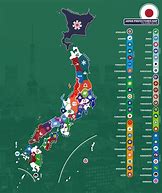 Image result for Regions and Prefectures of Japan