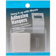 Image result for Plastic Adhesive Hangers