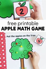 Image result for Printable Apple Tree Math Worksheet for Reading