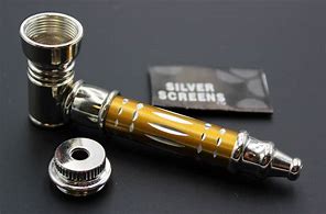 Image result for Metal Tobacco Pipe