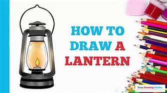 Image result for How to Draw a Lantern for a Poem