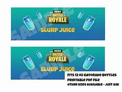 Image result for Slurp Juice Fortnite Label