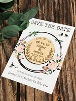 Image result for Personalized Save the Date Magnets
