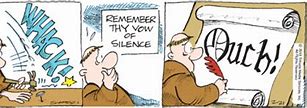 Image result for Vow of Silence Cartoon