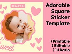 Image result for 14 Sticker Template