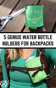 Image result for Creative Water Bottle Holder Backpack