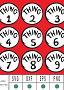 Image result for Thing 1 2 3 4