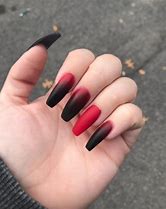 Image result for Cute Nails Red and Black