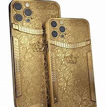Image result for Gold Plated iPhone 14 Pro Max Case Amex