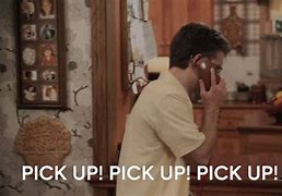Image result for Picking Up Phone GIF