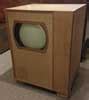 Image result for Side View of Old School TV