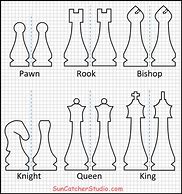 Image result for Scroll Saw Chess Piece Patterns