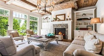 Image result for Farmhouse Family Room