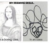 Image result for Art Skills Meme