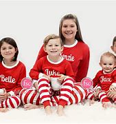 Image result for Personalized Matching Family Christmas Pajamas