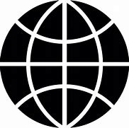 Image result for World Wide Web Icon Black and White