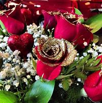 Image result for Glitter Dipped Roses