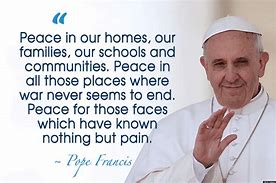 Image result for Pope Francis Prayer for Peace