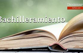 Image result for bachilleramiento
