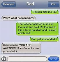 Image result for Funny Dad Texts