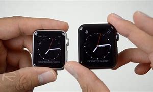 Image result for 38Mm vs 42Mm Apple Watch Men