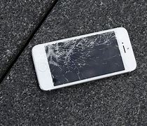 Image result for iPhone 5S Silver Broken Screen 16GB