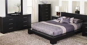 Image result for Black Modern Bedroom Furniture